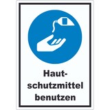thumbnail of Hautschutzmittel benutzen Aufkleber A0 (841x1189mm)