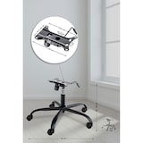 thumbnail of Telaio universale per sedie da ufficio nero