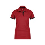 thumbnail of DASSY® Traxion Next Women Damen-Poloshirt, D-FX Flex, tailliert, UV-Schutz UPF 50+, Mesheinsätze, Art. 710085 rot/schwarz S