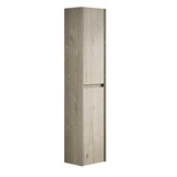 thumbnail of Badezimmer Wandschrank Offwhite 140x30x25 cm mit 2 Türen, verstellbaren Einlegeböden, Softclose-Scharnieren, grifflosem Design aus Sperrholz