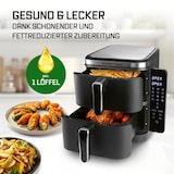 thumbnail of GOURMETmaxx FryUp Vertikale Doppelkammer-Heißluftfritteuse - 10 L - 2800 Watt