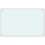 thumbnail of vidaXL Küchenrückwand Weiß 80x50 cm Hartglas