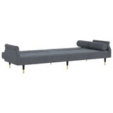thumbnail of vidaXL Schlafsofa mit Kissen Dunkelgrau Samt