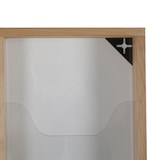 thumbnail of Présentoir Mural Bois naturel 20 cases A4 Portrait