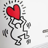 thumbnail of SCHNEIDER Tostadora 2 Ranuras 815W Vintage Colección Keith Haring, Blanco Mate Tech Art  SCTO2KTECW