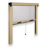 thumbnail of Zanzariera avvolgibile verticale per esterno e interno 140x160 cm -  Avorio