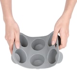 thumbnail of Plaque flexible en silicone 6 muffins - 162 x 240 x 40 mm - VOGUE