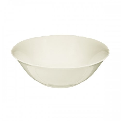 2x Seltmann Schüssel rund 25 cm, Form: Marieluise, Glasur: elfenbein, Dekor: 00003