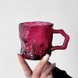 thumbnail of Glas Wasserglas Saftglas Fruchtsaftbecher Bierglas Trinkglas 200ML *10 Rot /MHDB/