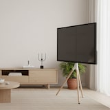 thumbnail of KIMEX - Soporte TV con caballete para pantallas 45"- 65" blanco/haya