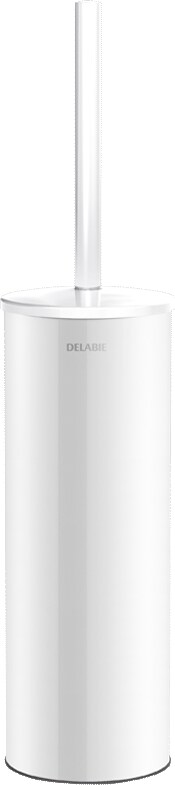 Delabie WC-Bürstengarn. W.-Mont. mit Abd. Edst. pulverbesch. weiß