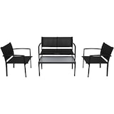 thumbnail of Helloshop26 - Mobili da giardino mobili da esterno set di mobili 4 pezzi Textilene nero 02_0016280