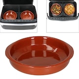 thumbnail of 6er Set Airfryer Tonschalen rund mit Griffen Ø16cm 300ml Tapas Cazuela Antipasti