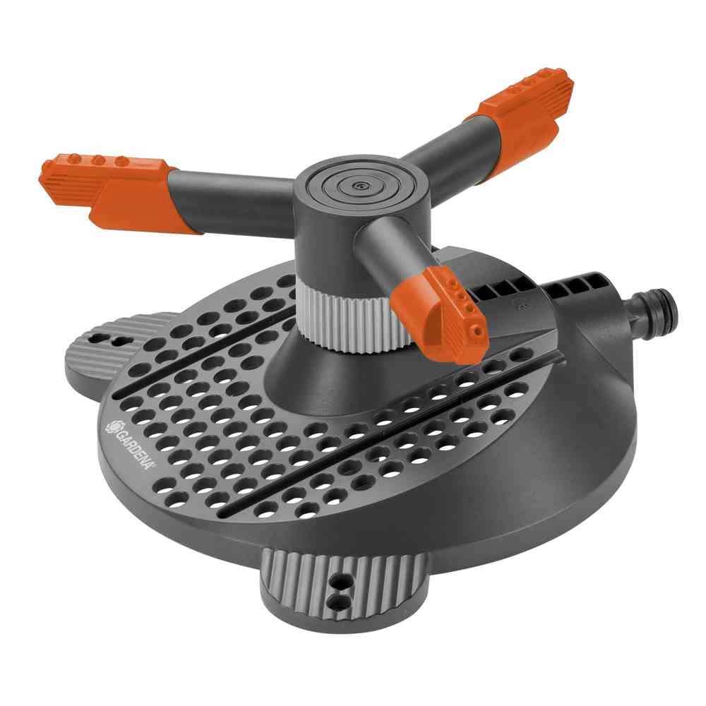 GARDENA Kreisregner Samba Comfort Kreisregner Samba für pfützenfreie Bewässerung,