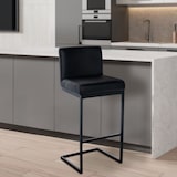 thumbnail of Tabouret de bar Hopewell similicuir Noir
