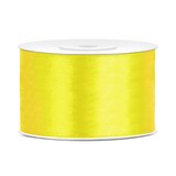thumbnail of Satin Geschenkband 38mm 5 Farben je 25m lang gelb grün türkis mint schwarz Schleifenband Geschenkverpackung Geburtstag Hochzeit Weihnachten