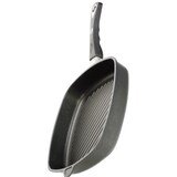 thumbnail of AMT Gastroguss Grillpfanne, Aluguss, 28 x 28 cm, Höhe: 5 cm, ofenfest