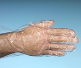 thumbnail of PAPSTAR 500 Handschuhe, PE transparent für Herren, L