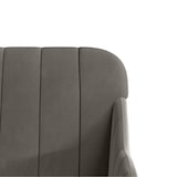 thumbnail of vidaXL Sitzbank Dunkelgrau 110x76x80 cm Samt