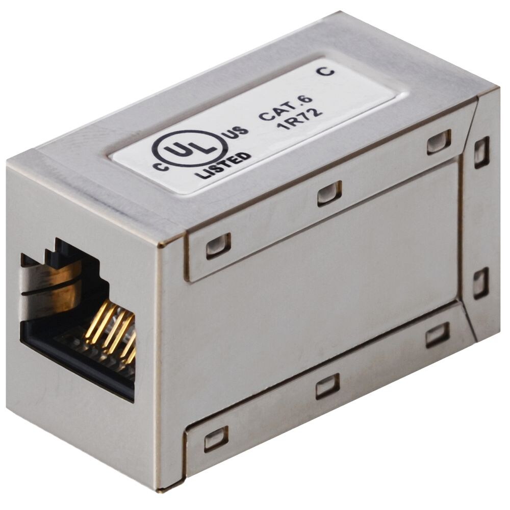CAT 6 Kupplung RJ45 Modularkupplung (RJ45 Verbinder geschirmt)