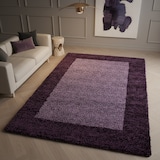 thumbnail of Teppich Waschbar Shaggy Elegant Kuschelig Strapazierfähig Schlafzimmer Esszimmer Violett 240x340 cm OEKO-TEX – RHEIN von Kadima Design