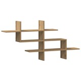 thumbnail of vidaXL Wandregal Artisan-Eiche 124,5x18x60,5 cm Holzwerkstoff