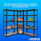 thumbnail of 3 pezzi Set Scaffalature per carichi pesanti Scaffale ad angolo