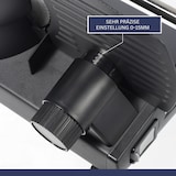 thumbnail of Sommertal Allesschneider AS190 Dual 200W Edelstahlmesser mit Wellenschliff und Glatten Schliff, platzsparend