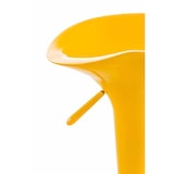 thumbnail of Banco de bar em sela amarelo