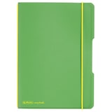 thumbnail of Notizheft flex PP, kariert 40 Blatt, Papier 80g, hellgrün, mit Wechselcover