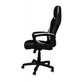 thumbnail of Chef-Sessel Büroausstattung Bürostuhl Schreibtischstuhl mit Wipp Mechanik Wipp Funktion "Treviso" in schwarz-weiß Jet-Line