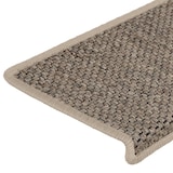 thumbnail of vidaXL Treppenmatten Selbstklebend Sisal 15 Stk. 65x21x4cm Dunkelbeige
