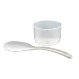 thumbnail of METRO Professional Olla arrocera GRC1950, acero inoxidable, 48x39x35 cm, Ø 34,7 cm, 12 L, rango de temp.: 155-165°C, 30 porciones en 45 minutos, plata