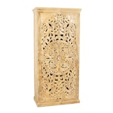 thumbnail of SIT Möbel Garderoben-Schrank | 2 Türen, 3 Böden innen, 1 Kleiderstange | Mango-Holz natur | B 90 x T 45 x H 185 cm | 13764-01 | Serie LAKADEE