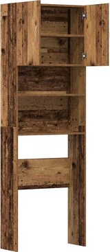 thumbnail of vidaXL Waschmaschinenschrank Altholz-Optik 64x24x190 cm Holzwerkstoff