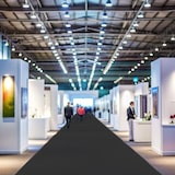 thumbnail of Moqueta ferial negro en rollo 1 x 60 (60 m²) Bodas / Eventos / Ferias / Desfiles