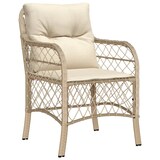 thumbnail of vidaXL 7-tlg. Garten-Essgruppe mit Kissen Beige Poly Rattan
