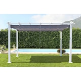 thumbnail of ARON gazebo da giardino 3x3 in alluminio colore Tortora
