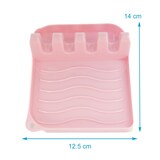 thumbnail of Intirilife Kochlöffelablage in Rosa - 14 x 12.5 x 4.8 cm - Halter für Kochutensilien und Topfdeckel, Besteckhalter