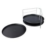 thumbnail of Set de 3 plaques à pizza et une grille de superposition Zenker Special Countries