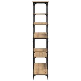 thumbnail of vidaXL Boekenkast Artisan Eiken 99 x 35,5 x 176 cm Bewerkt hout