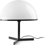 thumbnail of faro barcelona dome m tischleuchte aus schwarzem metall und weißem pmma, L 31,7 cm, H 47 cm, T 31,7 cm