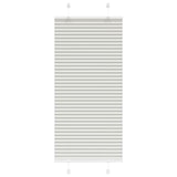 thumbnail of vidaXL Plissee Hellgrau 60x100 cm Stoffbreite 59,4 cm Polyester