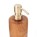thumbnail of Bazar Bizar Zeepdispenser van teakhout 7.5x7.5x20 cm naturel