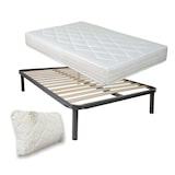 thumbnail of Kit rete ortopedica e materasso waterfoam Norvegia con cuscino, letto piazza e mezza 120x190 - Comprarredo