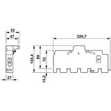 thumbnail of Phoenix Contact 1168940 FLT-SEC-ZP2-3S-255/7.5 Kombiableiter 20 kA 1 St.