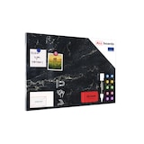 thumbnail of ALLboards Lavagna magnetica in acciaio MARMO NERO 60x40cm MetalBoards lastra adatta per tutti i tipi di calamite