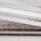 thumbnail of Teppich Flur Abstrakt Pflegeleicht Waschbar Strapazierfähig Wohnzimmer Schlafzimmer Braun 200x290 cm – DRAU von Kadima Design