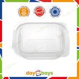 thumbnail of DayBays 500 Stk. Feinkostbecher PP 375 cc. 127x105x61 mm Rechteckig mit anhängendem Deckel