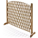 thumbnail of Griglia In Legno Pannello Estensibile Fino a 120 Cm Grigliato Divisorio Separè H 150 Cm Balcone Giardino Terrazzo Privacy Traliccio Pergolato Esterno